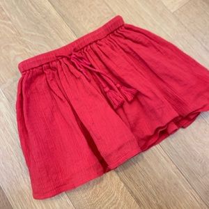 Louis Louise Red Skirt size 6